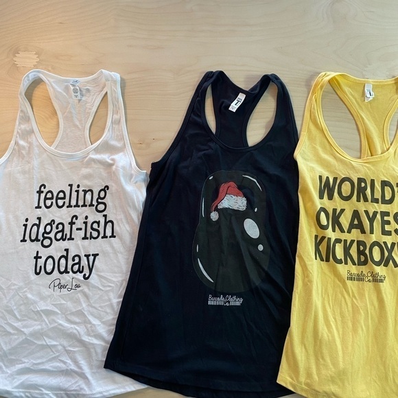 Lot of 3 Tank Tops size Small (ED) - Picture 1 of 11